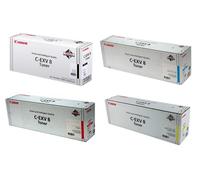 4 X Toner Originale Canon CANON CLC IR C 2620 3200 3220 N / C-EXV8 BK/C/M/Y SET