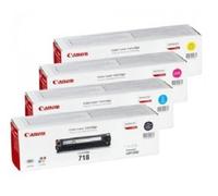 4 X Toner Originale CANON MF8330Cdn MF8350Cdn LBP-7200cdn / 718 Set Di Cartucce