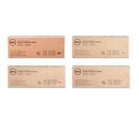 4 X Toner Originale DELL C3760N C3760DN C3765DNF / XXL W8D60 1M4KP XKGF MD8G4