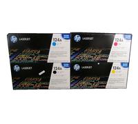 4 X Toner Originale HP Color Laserjet 1600 2600n 2605dn/124A Q6000A- Q6003A Set