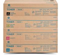 4 X Toner Originale Konica Bizhub C353 P/TN-314 Kcmy Set A0D7151 -A0D7451