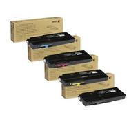 4 X TONER ORIGINALE XEROX WorkCentre 6655 6655X 6655iX CARTUCCIA SET ALTA CAP.