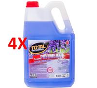 4 X Total Professional Detergente Pavimenti Lavanda Tanica 5 Kg