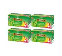 4 x Twinings Green Tea Mango Lychee 25 bustine di tè verde tropicale