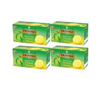4 x Twinings tè verde limone 25 bustine tè verde sapore agrumi