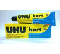 4 X UHU Hart Adesivo - Modellazione Colla Balsa Cemento 35g/33ml Tubo
