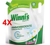 4 X Winni's Ammorbidente Concentrato Fiori Bianchi Busta 50 Lavaggi 1250 Ml
