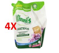 4 X Winni's Naturel Detersivo Liquido Bucato Lavatrice Ipoallergenico - Profuma