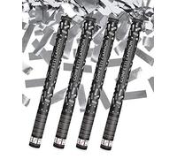 4 x XXL (60 cm) per feste a forma di cannone per partypopper Streamer ® gioielli per auto. argento