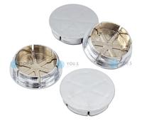 4 X You.S Cappucci per Perline Copricerchi 48,5 - 42,5 MM Cromato Vari Veicoli