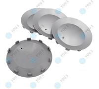 4 X You.S Coprimozzo Coprimozzi Coprimozzo Centrale 150,0 - 142,0 Mm - Argento