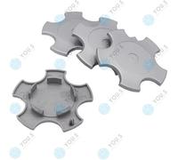 4 X You.S Coprimozzo Coprimozzo Cerchione Supporto 110,0 - 65,0 Mm - Argento