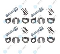 4 X You.S Kit di Riparazione Serratura Cilindro Anteriore Destro per BMW 3er E46