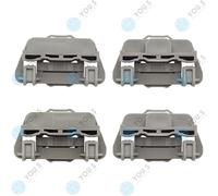4 X YOU.S Original Gleitstücke Finestrini Set Davanti L & R Per FORD / JAGUAR