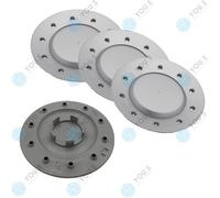 4 X YOU.S ORIGINAL Tappi Di Mozzo 165,0 58,0 Per Rial Alutec