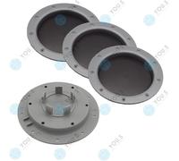 4 X YOU.S ORIGINAL Tappi Di Mozzo Coprimozzo 147,0 58,0 Per Alutec Rial