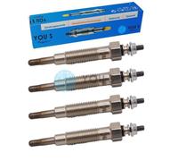 4 X You.S Originale Candelette per Mitsubishi Galant V VI (EA) 2.0 Glstd Tdi
