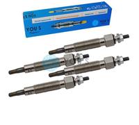 4 X You.S Originale Candelette per Nissan Terrano II (R20) 2.7 Td Tdi - Nuovo