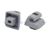 4 X You.S Originale Parasole Supporto per Mercedes W201 W123 W124 W126 Grigio