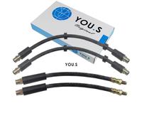 4 X YOU.S Tubi Freni SET Anteriore E Posteriore L + R Per Audi A8 (4D2, 4D8)