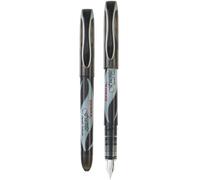 4 X Zebra Fuente Monouso Penna Stilografica - Nero O Inchiostro Blu