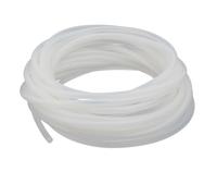 4 x6mm Alta Temp resistente tubo gomma silicone flessibile Latte 10 metro lungo