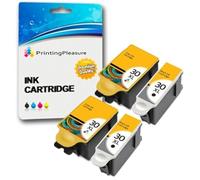 4 XL Compatibili Kodak 30XL Cartucce d'inchiostro per Kodak ESP C100, C110, C115, C300, C310, C315, C330, C360, 1.2, 3.2, 3.2S, Office 2100, 2150, 2170 AIO, Hero 2.2, 3.1, 4.2, 5.1 | 30B, 30CL