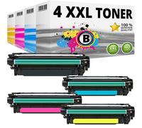 4 XL Toner Per HP Color LaserJet CP 3520 CM 3530 FS MFP 3525DN 3525N 3525X DN N