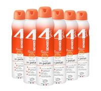 4 YOUR SENSES - Deodorante Spray, Faville in Petali, 6x250 ml | Formula Dry 24h con molecola anti-odore; utilizzabile sulle superfici di arredo