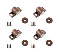 4 Zinco In Lega Zinco Catture Porte Nascosta Portano Mountet Porta Magnetica Arresto Armadio Chiusura Mobili Hardware Silenzioso