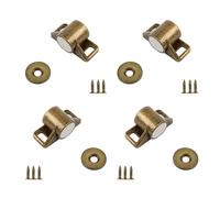 4 Zinco In Lega Zinco Catture Porte Nascosta Portano Mountet Porta Magnetica Arresto Armadio Chiusura Mobili Hardware Silenzioso