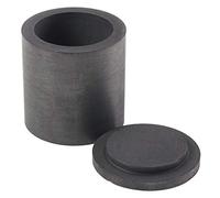 40 * 40mm Strumenti di gioielli ad alta purezza grafite fusione colata crogiolo con coperchio coperchio, rame argento ottone alluminio rottame fornace lingotto stampo