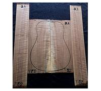 40" 41Tiger Pattern Shadow Pattern Black Walnut Flame Chitarra Completamente Impiallacciata Sul Retro Del Materiale Per La Produzione Della Chitarra corpo della chitarra fai da te (Color : V52)