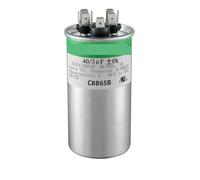 40+5 uF 40/5 MFD ±6% 370V/440VAC CBB65 Dual Run Circular Start Capacitor for AC electronic starter Run or Fan Start or Condenser Straight CZAOINCU