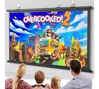 40 50 60 Schermo del Proiettore Manuale Pull Down 16:9 4:3 HD Schermo di Proiezione Proiettore Home Theater Portatile Schermo Cinematografico, 16:09:00, 72inch