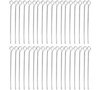 40/50 pezzi di vaccinazione, 1 mm, 2 mm, 3 mm, 4 mm, 5 mm, riutilizzabili, per laboratorio