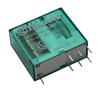 40.52.8.012.0000 Relè: elettromagnetico DPDT Bobina: 12VAC 8A/250VAC Mini FIN