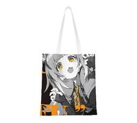 40.6 X 38.0 cm Canvas Totes Hand Shopping Bag With All Role's Print Zenless Zone Zero Impression For Daily Shopping Shoulder Bag