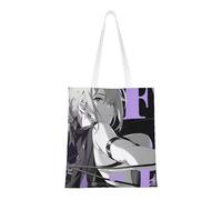 40.6 X 38.0 cm Canvas Totes Hand Shopping Bag With All Role's Print Zenless Zone Zero Impression For Daily Shopping Shoulder Bag