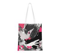 40.6 X 38.0 cm Canvas Totes Hand Shopping Bag With All Role's Print Zenless Zone Zero Impression For Daily Shopping Shoulder Bag