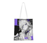 40.6 X 38.0 cm Canvas Totes Hand Shopping Bag With All Role's Print Zenless Zone Zero Impression For Daily Shopping Shoulder Bag