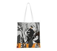 40.6 X 38.0 cm Canvas Totes Hand Shopping Bag With All Role's Print Zenless Zone Zero Impression For Daily Shopping Shoulder Bag