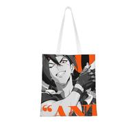 40.6 X 38.0 cm Canvas Totes Hand Shopping Bag With All Role's Print Zenless Zone Zero Impression For Daily Shopping Shoulder Bag