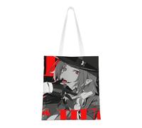 40.6 X 38.0 cm Canvas Totes Hand Shopping Bag With All Role's Print Zenless Zone Zero Impression For Daily Shopping Shoulder Bag