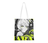 40.6 X 38.0 cm Canvas Totes Hand Shopping Bag With All Role's Print Zenless Zone Zero Impression For Daily Shopping Shoulder Bag
