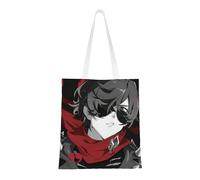 40.6 X 38.0 cm Canvas Totes Hand Shopping Bag With All Role's Print Zenless Zone Zero Impression For Daily Shopping Shoulder Bag