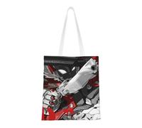 40.6 X 38.0 cm Canvas Totes Hand Shopping Bag With All Role's Print Zenless Zone Zero Impression For Daily Shopping Shoulder Bag