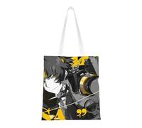 40.6 X 38.0 cm Canvas Totes Hand Shopping Bag With All Role's Print Zenless Zone Zero Impression For Daily Shopping Shoulder Bag