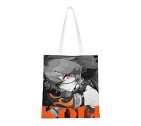 40.6 X 38.0 cm Canvas Totes Hand Shopping Bag With All Role's Print Zenless Zone Zero Impression For Daily Shopping Shoulder Bag