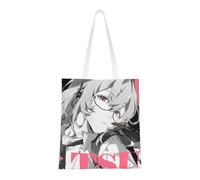 40.6 X 38.0 cm Canvas Totes Hand Shopping Bag With All Role's Print Zenless Zone Zero Impression For Daily Shopping Shoulder Bag